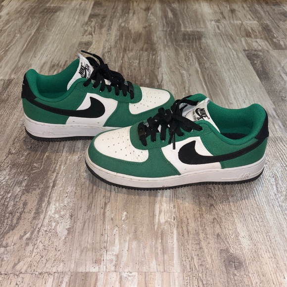 Nike Other - Men’s Nike Black and Green Custom Air Force 1